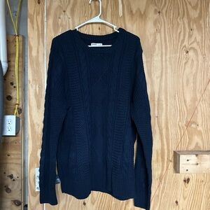 Sonoma Dark Blue Knit Sweater